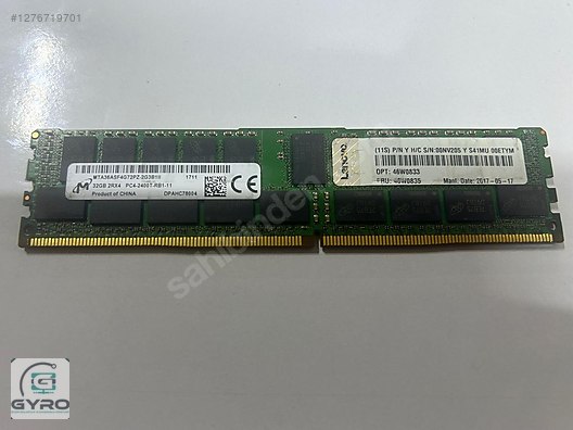 Micron 32GB 2RX4 PC4-2400T-RB1-11