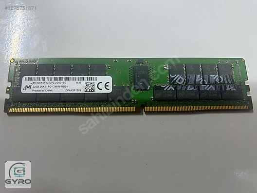 Micron 32GB 2RX4 PC4-2666V-RB2-11