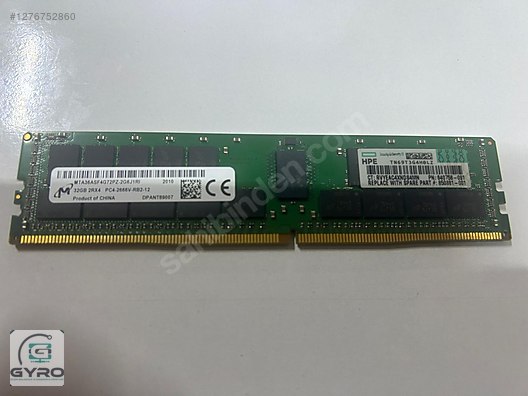 Micron 32GB 2RX4 PC4-2666V-RB2-12