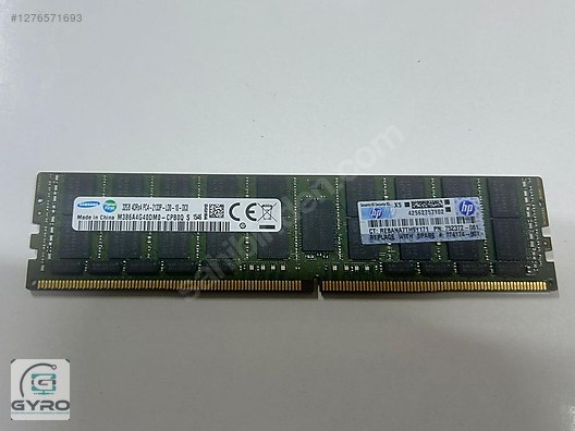 SAMSUNG 32GB 4DRx4 PC4-2133P-LDO-10-DCO