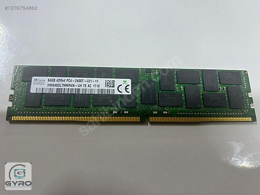 SK hynix 64GB 4DRX4 PC4-2400T-LE1-11